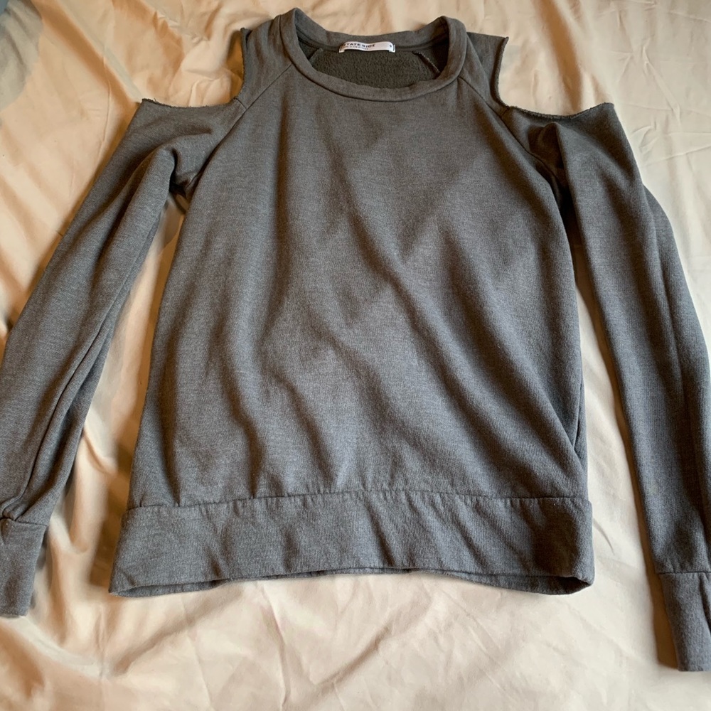 Off the shoulder sweater